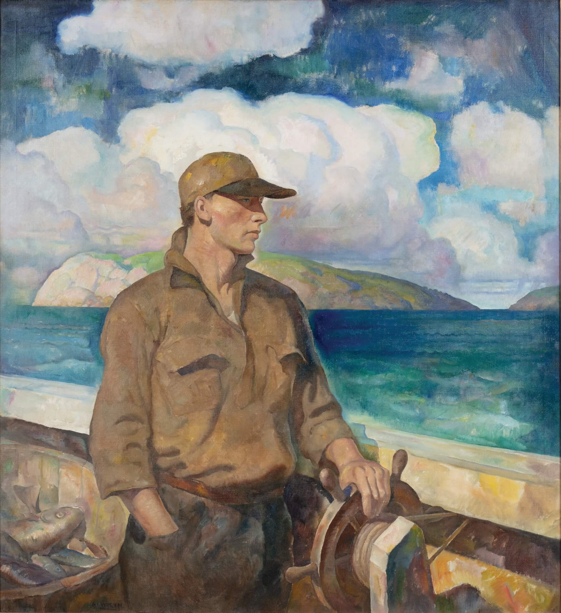 NCWyeth_YoungMaineFisher